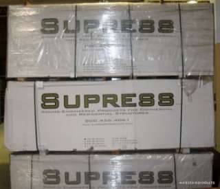 NEW Supress SED 1248 SoundProof Drywall 1/2 Sheetrock  