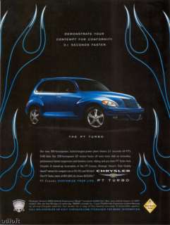2004 Chrysler PT Cruiser Turbo Photo Iconic Style Ad  