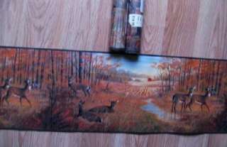 KY 6 Imperial Wallpaper Border Woods Trees Deer 3 Rolls  