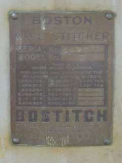 BOSTITCH 7 WIRE STITCHER  