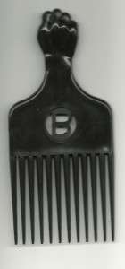 BLACK SHORT Styling PLASTIC afro Comb lift untangle DETANGLE hair piK 