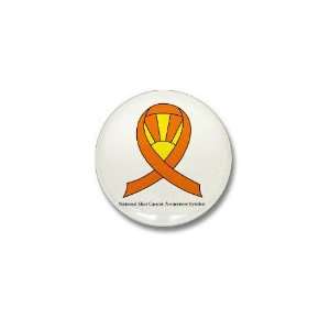  National Skin Cancer Awarenes Health Mini Button by 
