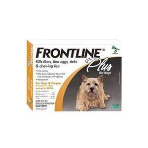  Frontline Plus for Small dogs up to 22 Lbs  3 doses Pet 