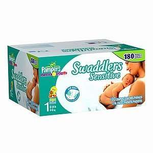  Pampers Swaddlers Diapers, Newborn 92 Count Health 
