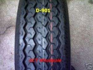 30 12 6P Trailer Tire Mounted on 4 Hole Solid Wheel  