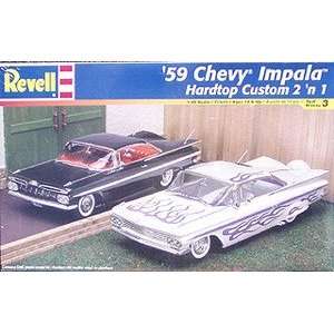  Revell 125 85 2393 59 Chevy Impala Hardtop Custom 2n1 