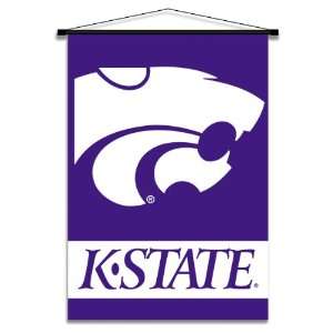  NCAA Kansas State Wildcats Indoor Banner Scroll Sports 
