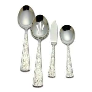  Reed & Barton Canton 18/10 Stainless Steel 4 Piece Flatware 