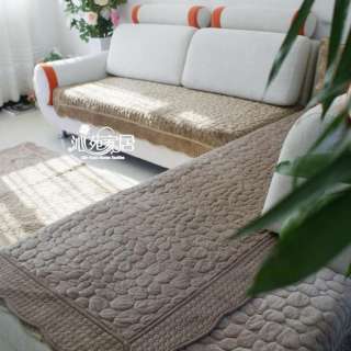 Coffee Cobblestone Sofa Couch Slip Cover Mat/Throw Rug/Floor Runner 