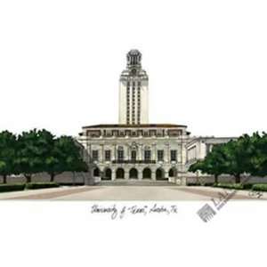  University of Texas, Austin Lithograph Only Sports 