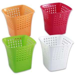   Plastic Square Waste Baskets 