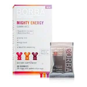  Borba Mighty Energy Gummi Mice 60 count Health & Personal 