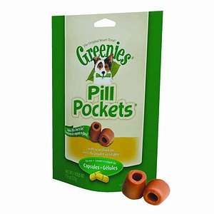 Greenies Pill Pockets, Capsule Pouch, 7.9 oz  