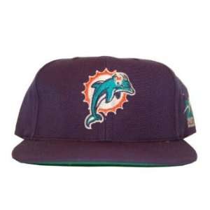  Miami Dolphins Authentic NFL Hat   Navy Blue Sports 