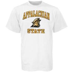  Appalachian State Mountaineers White Bare Essentials T 