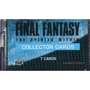 Final Fantasy The Spirits Within Collector Card Pack 