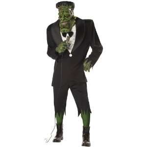   Costumes Big Frank Adult Costume / Green   One Size 