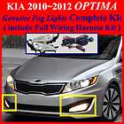   2011 2012 KIA OPTIMA Fog Light Lamp complete kit+Wiring Harness kit