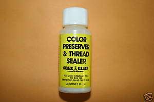 Flex Coat 1 oz. Color Preserver and Thread Sealer, C1  