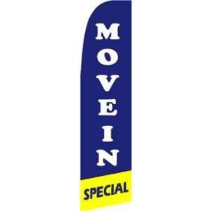  MOVE IN SPECIAL Swooper Feather Flag 