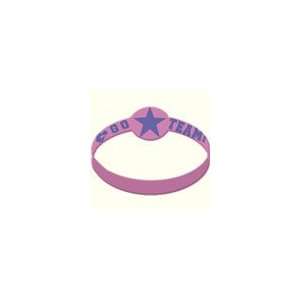  Cheerleader Party Rubber Wristband Favors 4pk Toys 