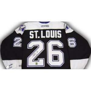 Martin St. Louis Autographed Hockey Jersey (Tampa Bay Lightning 