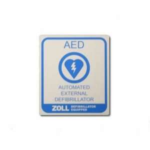  Zoll AED Location Decal 8000 0849 01 Health & Personal 