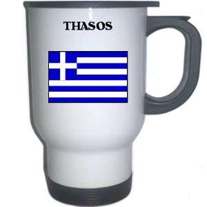 Greece   TH White Stainless Steel Mug