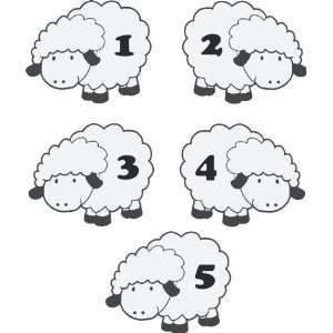 Counting Sheep wall decal removable sticker kids children