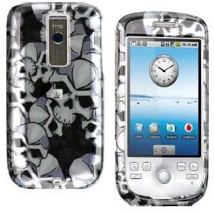  HTC G2 / HTC Magic / My Touch Crystal Case Black Skull (T 