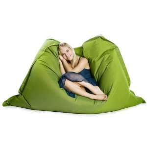 Sitonit Deluxe Bean Bag chair, Black/Green 