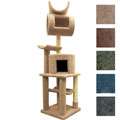 New Cat Condos Cat Playstation   Solid Wood 72 Cat Condo