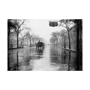  Rainy Day New York City 12x18 Giclee on canvas