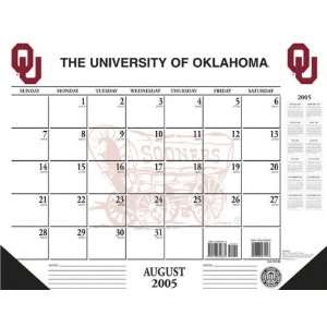   Oklahoma Sooners 2006 22x17 Academic Desk Calendar