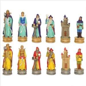  Wizard Themed Chess Pieces Toys & Games