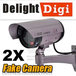   Dummy IR Red LED Light Home Public Yard Security Camera ESC30B  