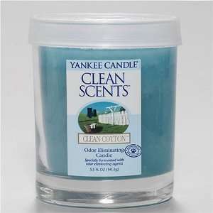   Candle Clean Scents Deodorizing Candle Clean Cotton