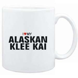  Mug White  I love my Alaskan Klee Kai  Dogs
