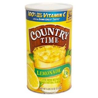 Country Time Lemonade Drink Mix, (Makes 34 Quarts) 82.5 Ounce 
