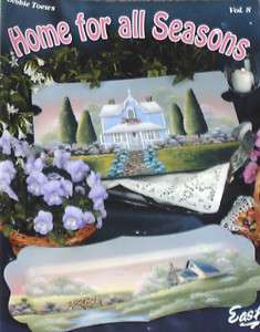 HOME for all SEASONS 8 Debbie Toews Tole Painting Book  