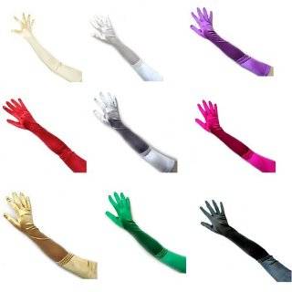 Fions 23 Long Party Bridal Dance Gloves with 15 colors