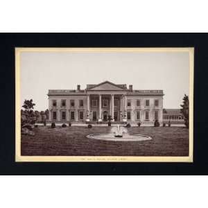 com 1897 White House North Front Fountain Washington D.C.   Original 