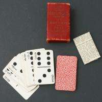 1906 Antique U.S. Playing Cards Dominoes Fortune Telling Sniff Block 