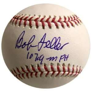  Bob Feller 107.9 MPH Autographed / Signed Baseball 