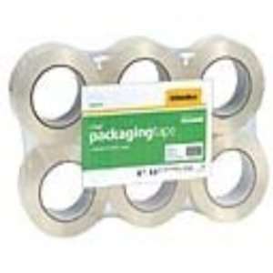   Clear Packaging Tape, 1.88 x 109.4 yd., 6/pk.