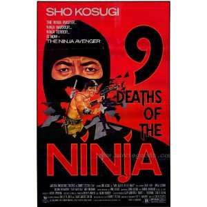  Nine Deaths of the Ninja   Movie Poster   27 x 40