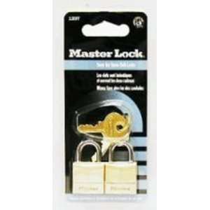   Master Brass Padlock .75 (2 Count) (4 Pack)