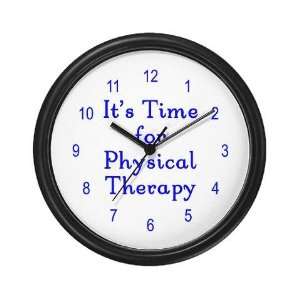  Physical Therapy Physical therapy Wall Clock by  