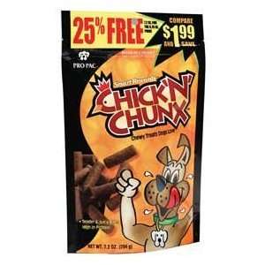  Pro Pac Chick N Chunx Dog Treats, 7.2 oz Chicken Pet 