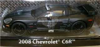 CHEVY 2008 CORVETTE C6R GREENLIGHT BLACK BANDIT 164  